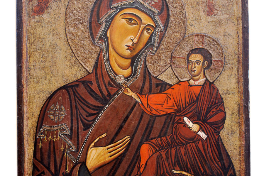 La Madonna Odigitria della Cattedrale di Monreale