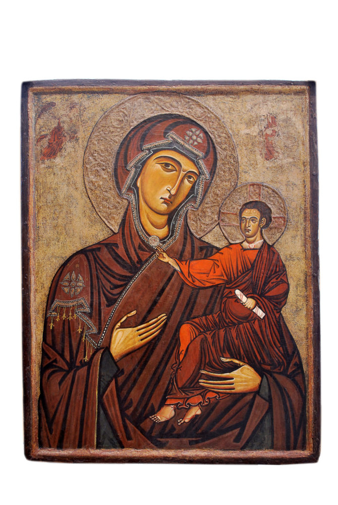 La Madonna Odigitria della Cattedrale di Monreale